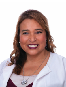 A headshot of Rosalinda Vierra